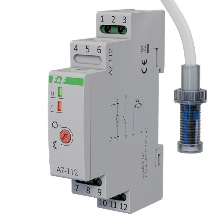 Automatyczny zmierzchowy włącznik światła AZ-112 230 V