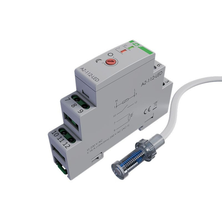 Zmierzchowy włącznik światła AZ-112-LED 230 V
